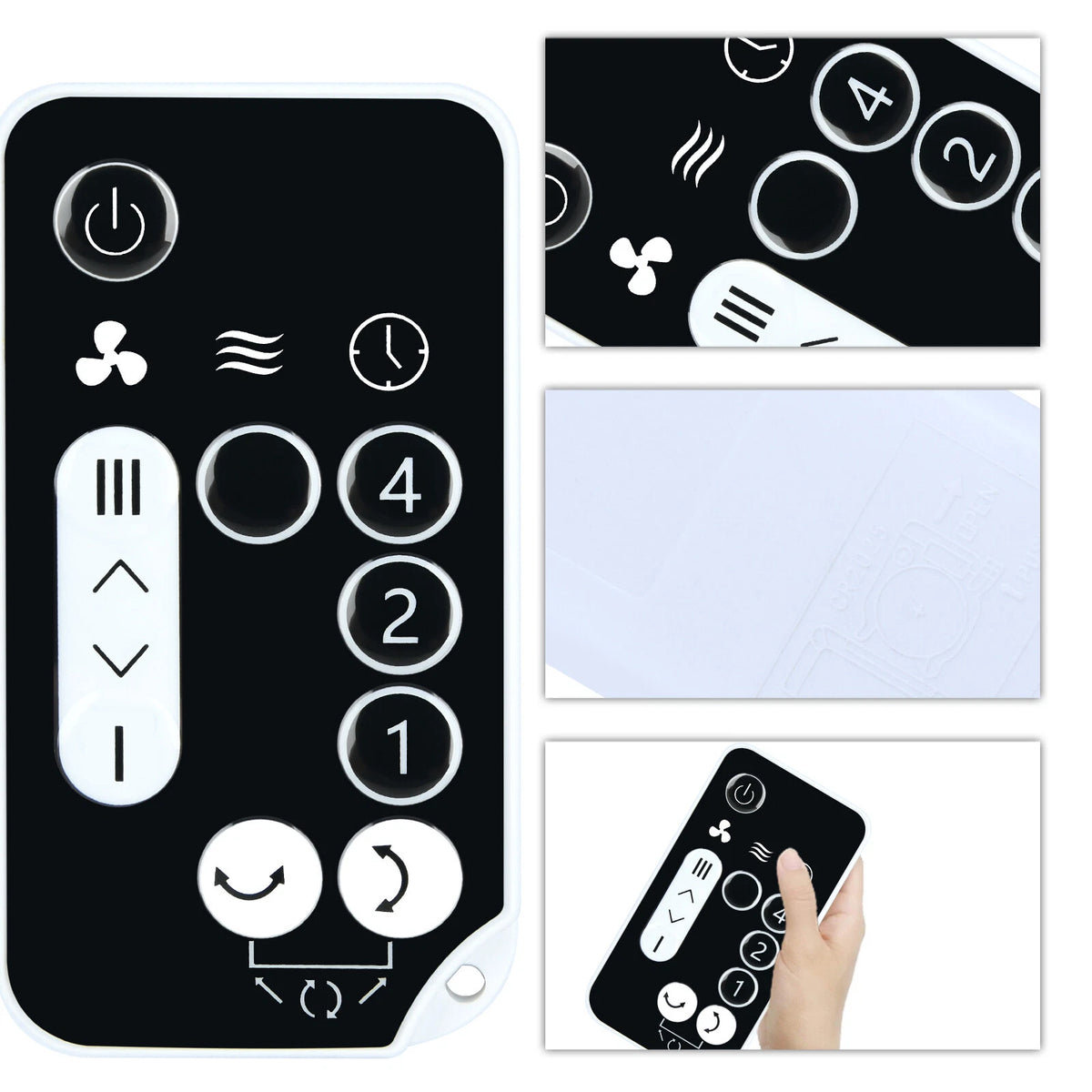 Remote Control For IRIS USA WOOZOO Compact Personal Oscillating Circulator Fan