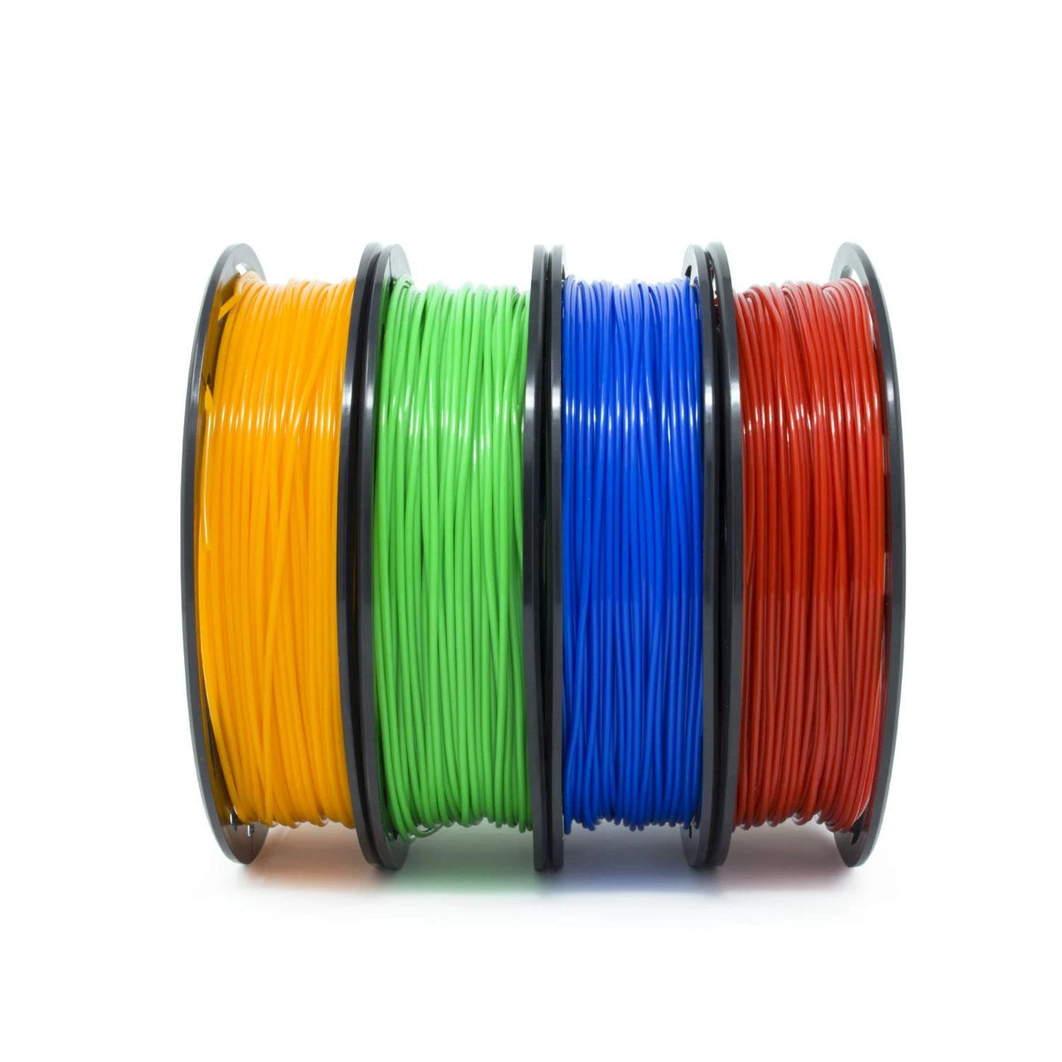 Gizmo Dorks PLA Filament for 3D Printers 1.75mm 200g, 4 Color Pack Multicolor