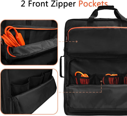 Solar Panel Storage Bag Compatible with 2 Jackery 200W, Padded Portable...