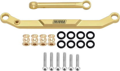INJORA Brass Steering Links for FMS FCX24 Power Wagon Mud Racer 1/24 Upgrade...