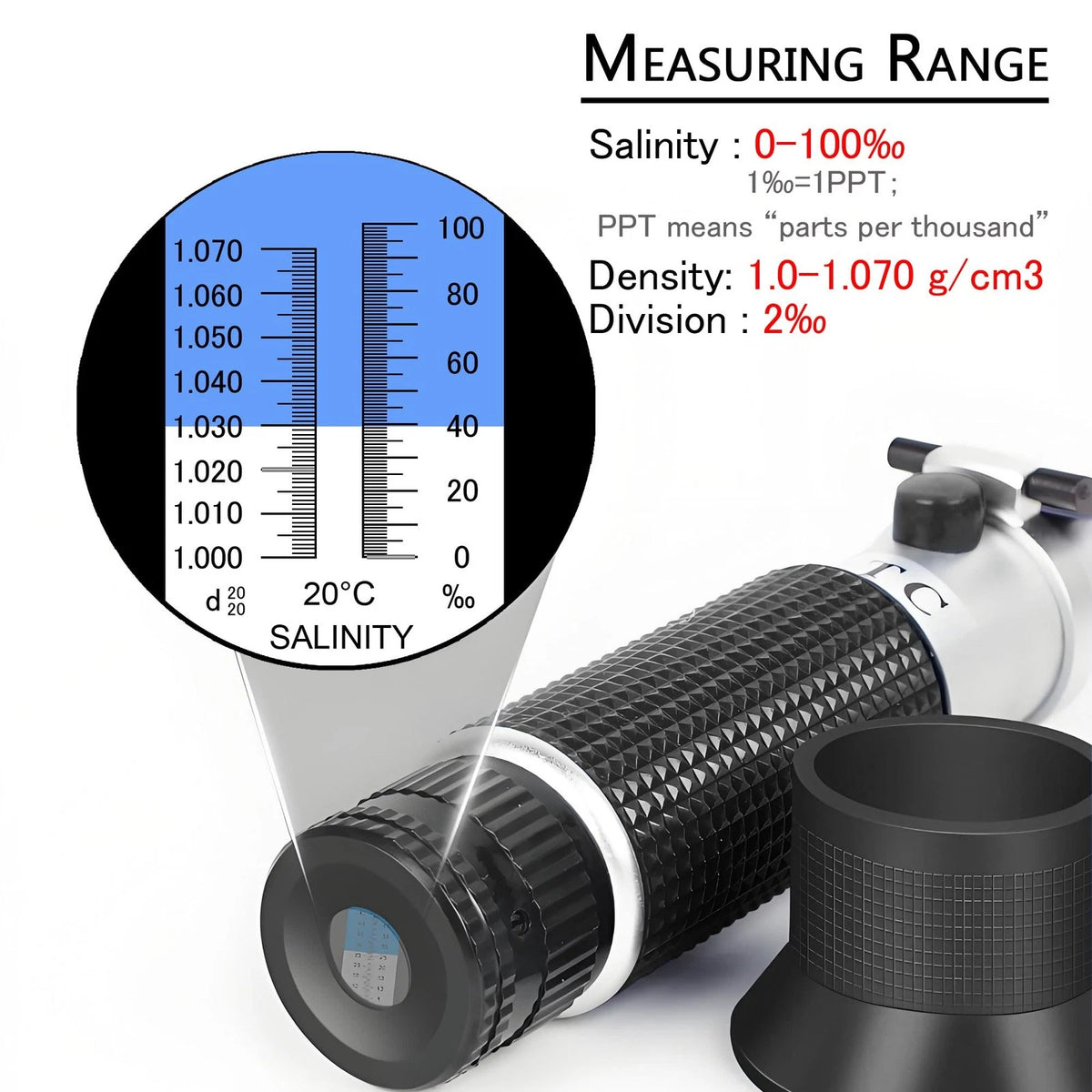 Seawater Salinity Refractometer, Automatic Refractometer