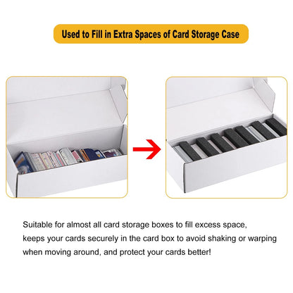 OwnMy 50PCS Sponge Foam Trading Card Dividers for Storage