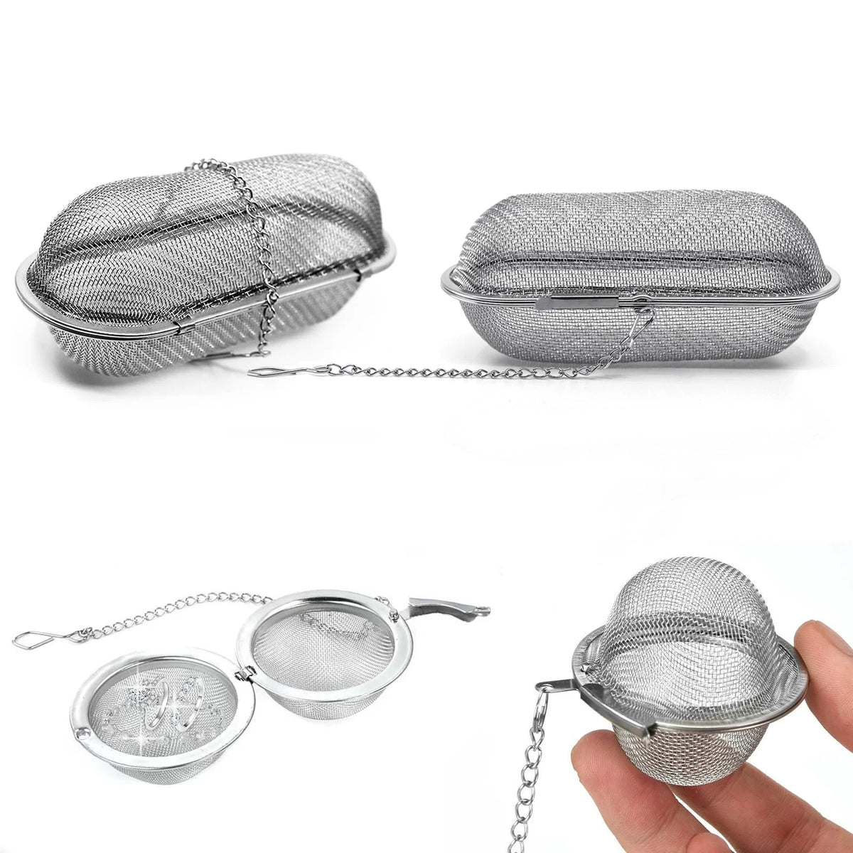 4PCS Stainless Steel Ultrasonic Cleaner Basket - Professional Jewelry &...