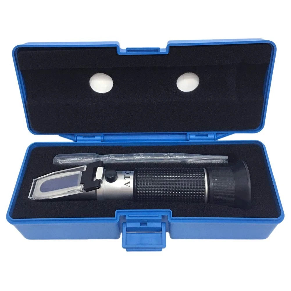 aichose Brix Refractometer with ATC, Dual Scale - Specific Gravity & Brix,...