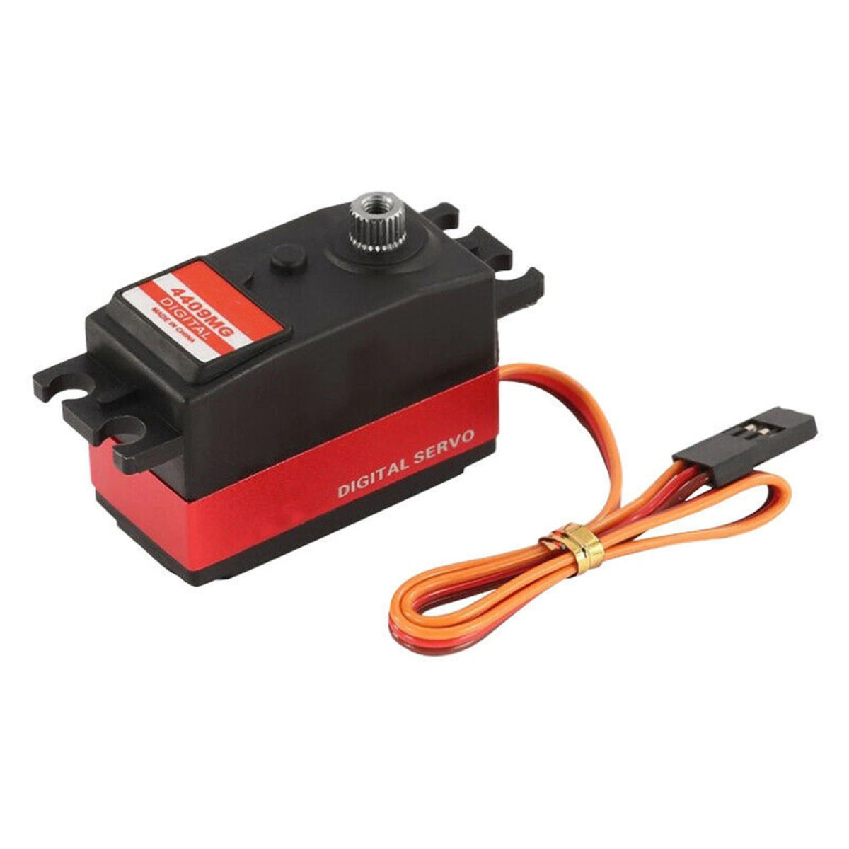 25T JX PDI-4409MG 4.8-6.0V 9KG Metal Gear Digital Servo With Arm 1/8 1/10 RC Car