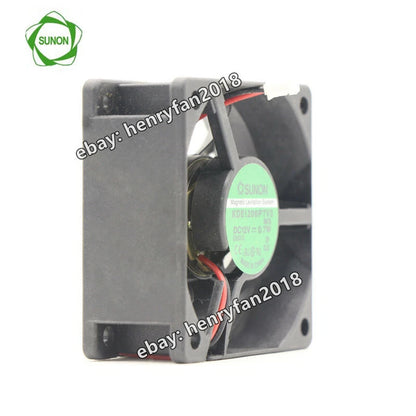 For SUNON Fan KDE1206PTV3 DC 12V 0.7W 60*60*25MM 2-Pin Slient CPU Cooling Fan