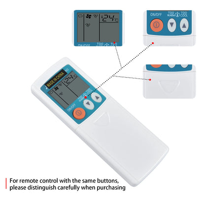 Remote Control For Mitsubishi Air Conditioning MSZ-A09YV MSZ-A18YV KM04F