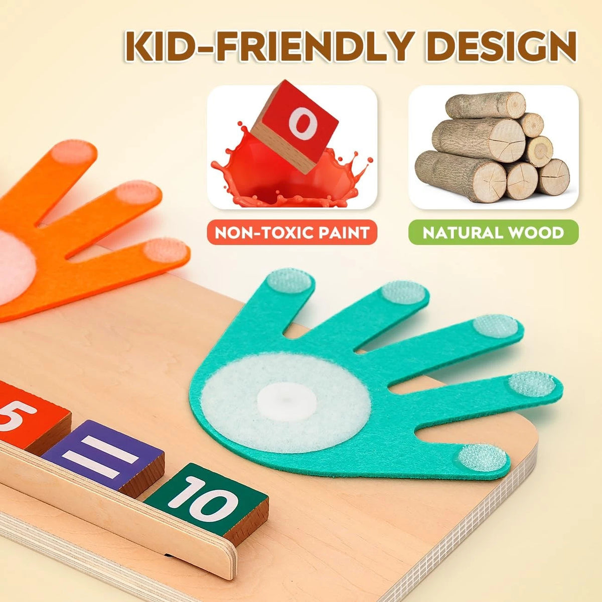 MOTREE Preschool Learning Toys for Toddlers 2-4, Educational Medium, Colorful