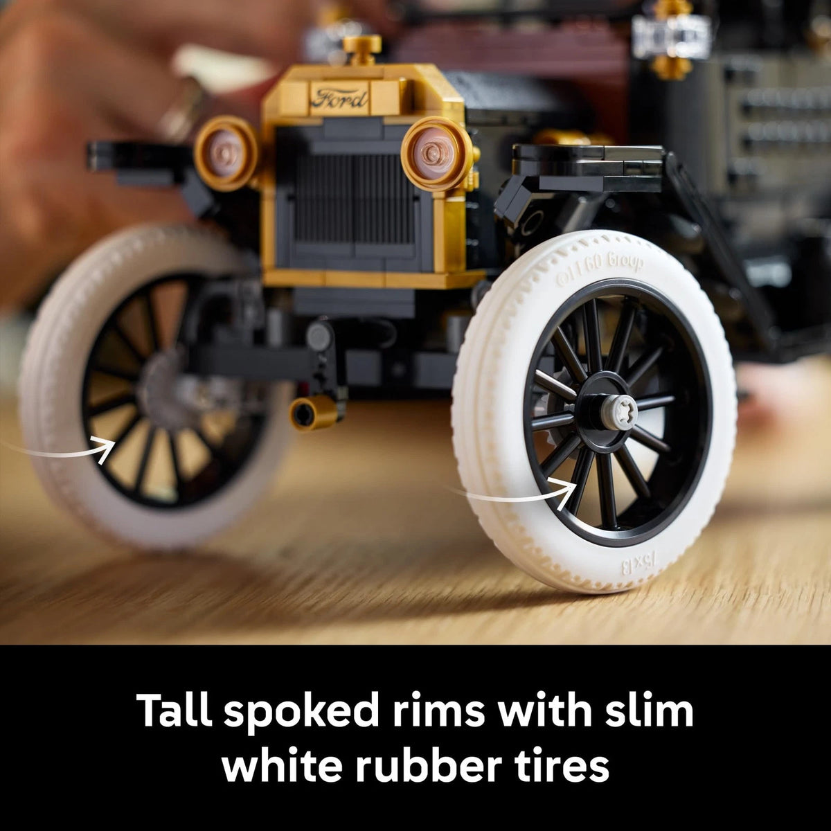 LEGO Icons Ford Model T Building Set for Adults - Collectible Kit Multicolor