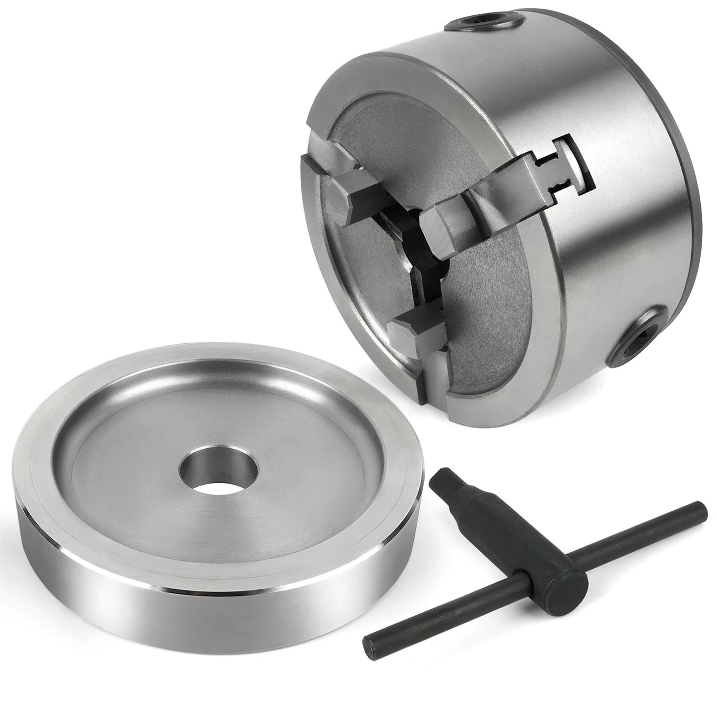 3 Piece Hubless Quick Chuck Adapter Set for 1" Arbor Brake Lathes 70040 Ammco