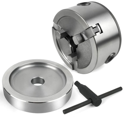 3 Piece Hubless Quick Chuck Adapter Set for 1" Arbor Brake Lathes 70040 Ammco