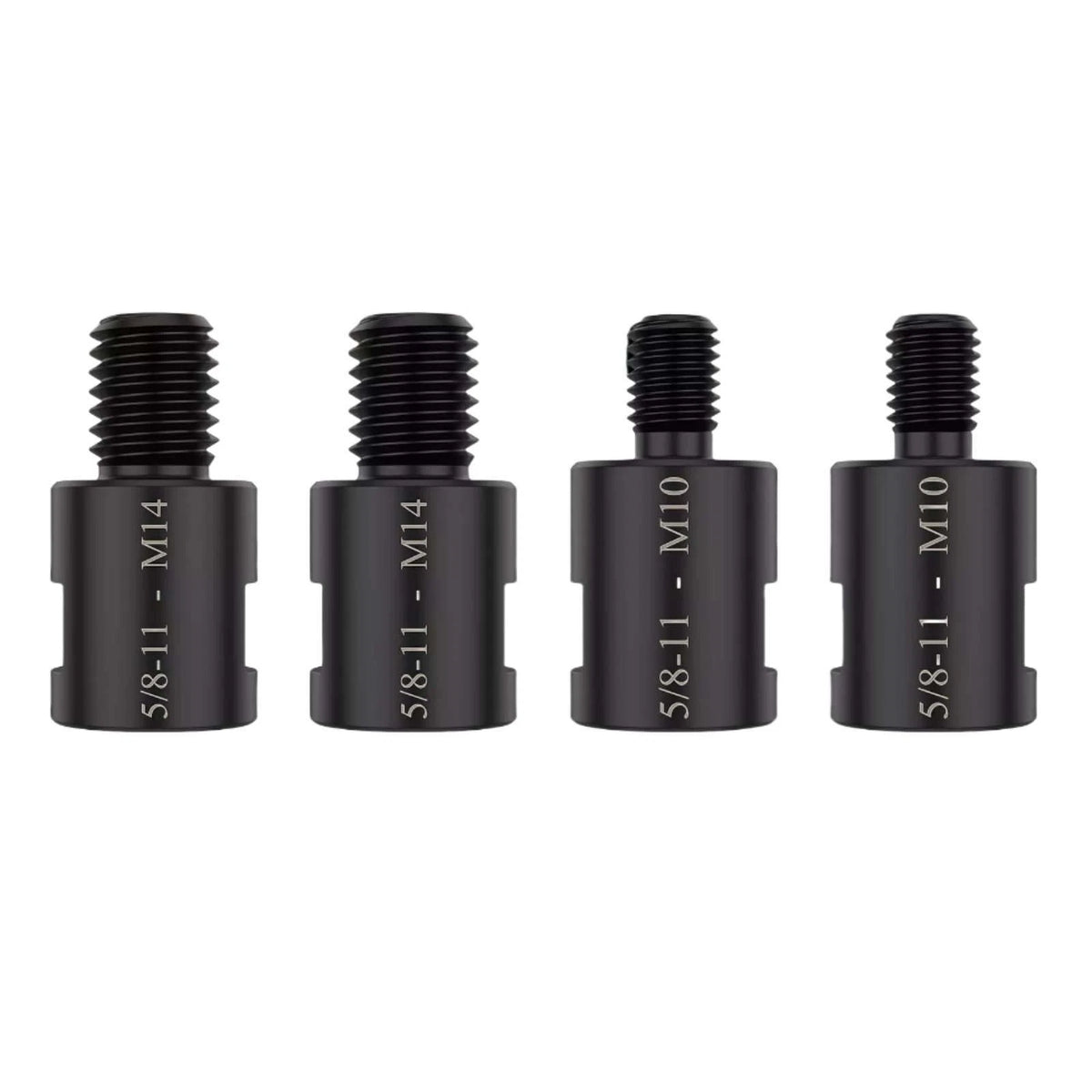 4x Adapter 5/8" 11 Female to M10/M14 Male  for Angle Grinder Electric Drill