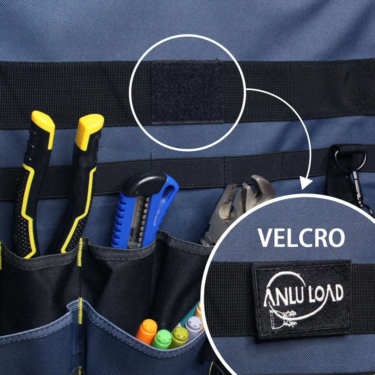 ANLU LOAD E Track Hanging Tool Organizer,Wall Natural