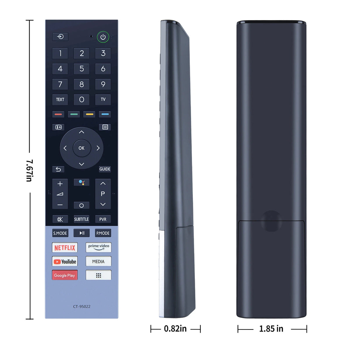 CT-95022 For Toshiba TV Voice Remote Control 43C350KP 43E350KP 50C350KP