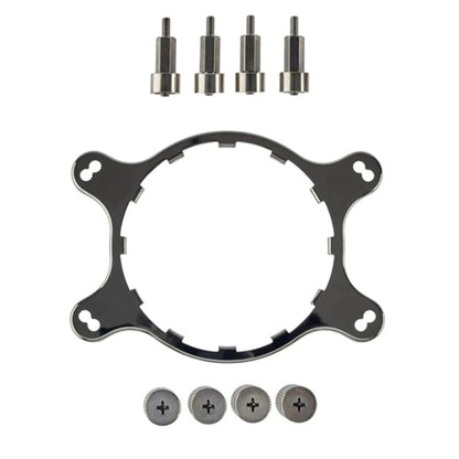 Carbon Steel Cooler Mounting Bracket Kit for Corsair H55 H80I Tt water 3.0；