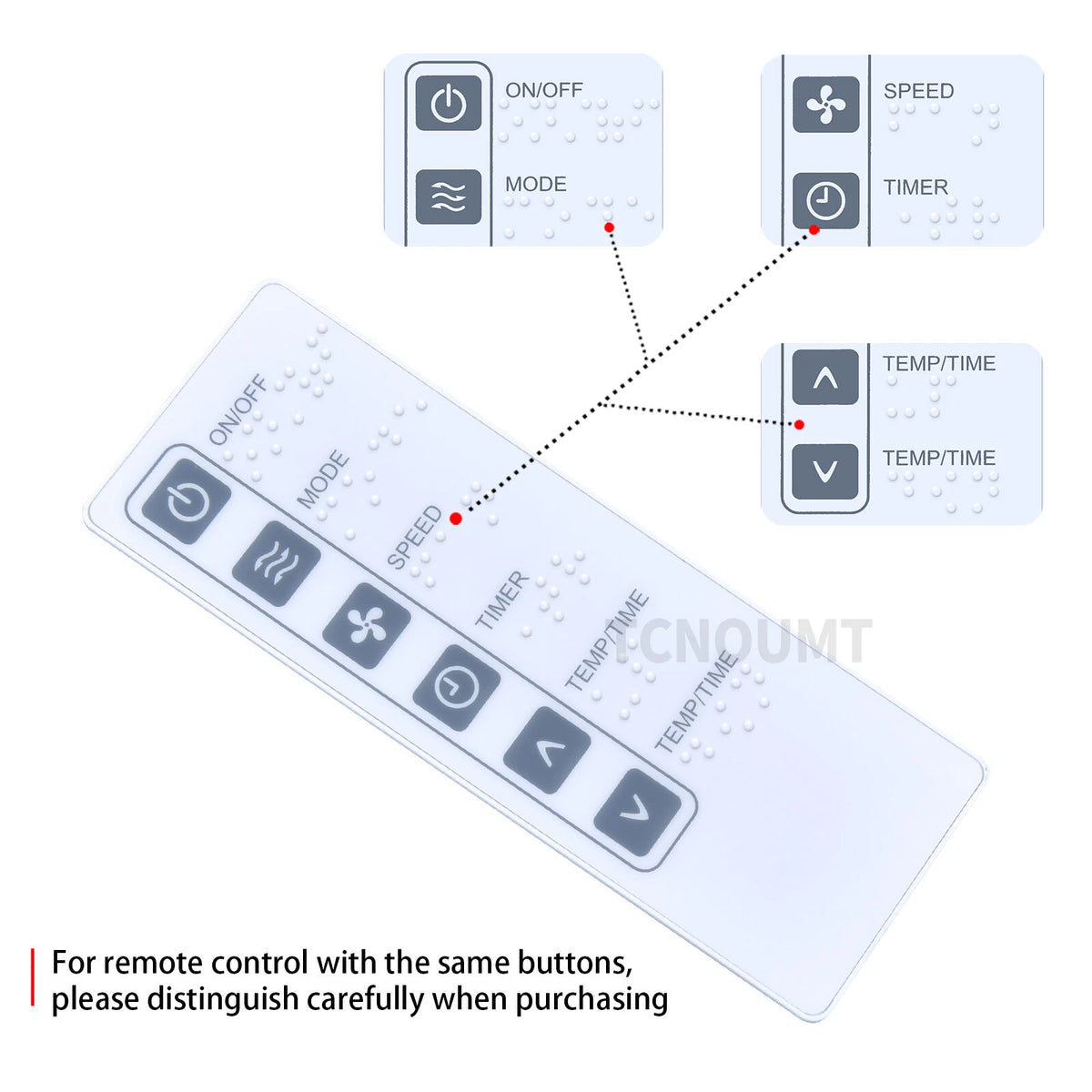 Replacement Remote Control For Haier HWR05XCR-L HTWR10XCR HWR05XCM HWR05XCM-L