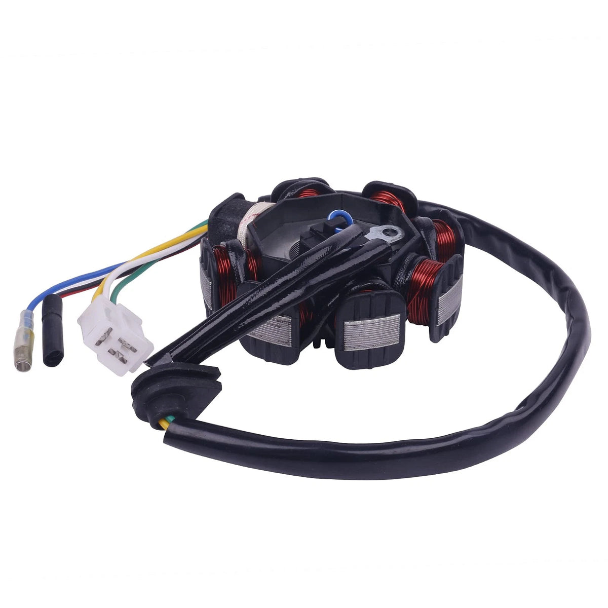Glixal GY6 49cc 50cc 80cc 100cc 8 poles Magneto Stator for 139QMB 139QMA...
