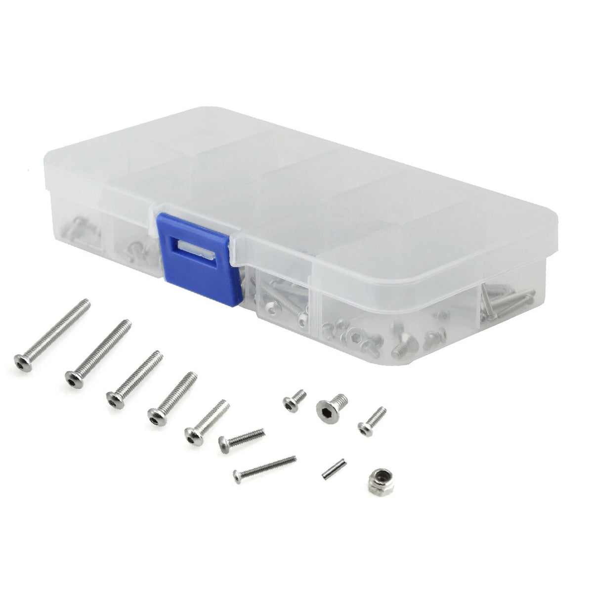 Stainless Steel Hexagonal Screws M2 M2.5 M1.6 1Box For 1/18 TRX4M Racing Car
