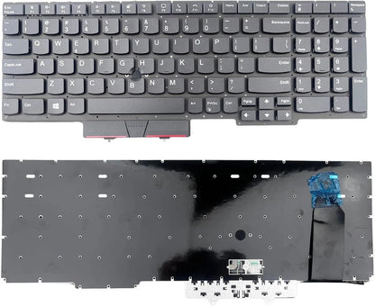 TLBTEK Keyboard Replacement Compatible with Lenovo IBM Thinkpad E15 Black