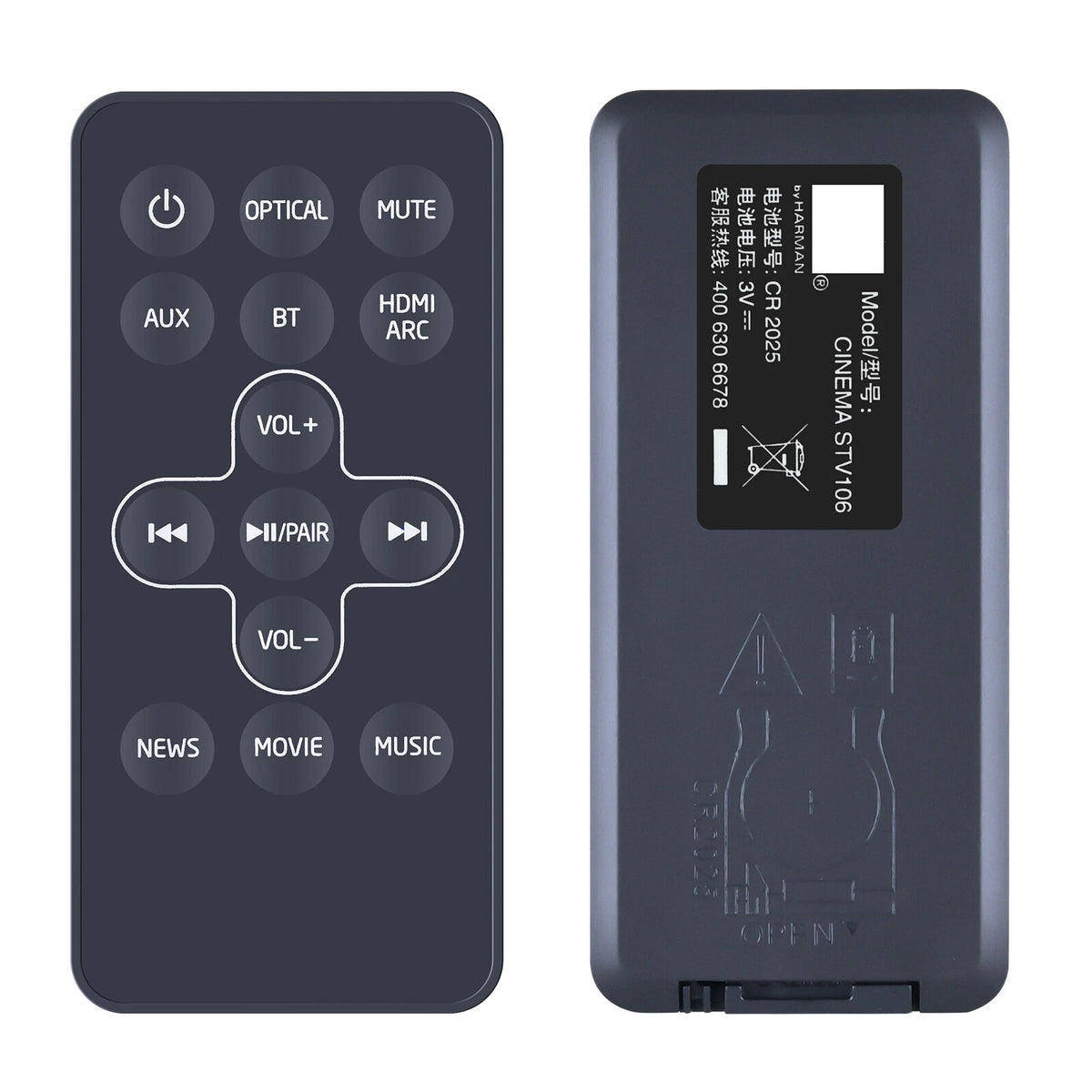 Remote Control For TCL Alto 5 TS5000 TS501 Sound Bar Alto 5+ TS5010 Soundbar