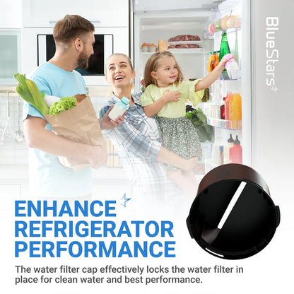 BlueStars 2260518B 2260502B Refrigerator Water 1 Count (Pack of 1), Black