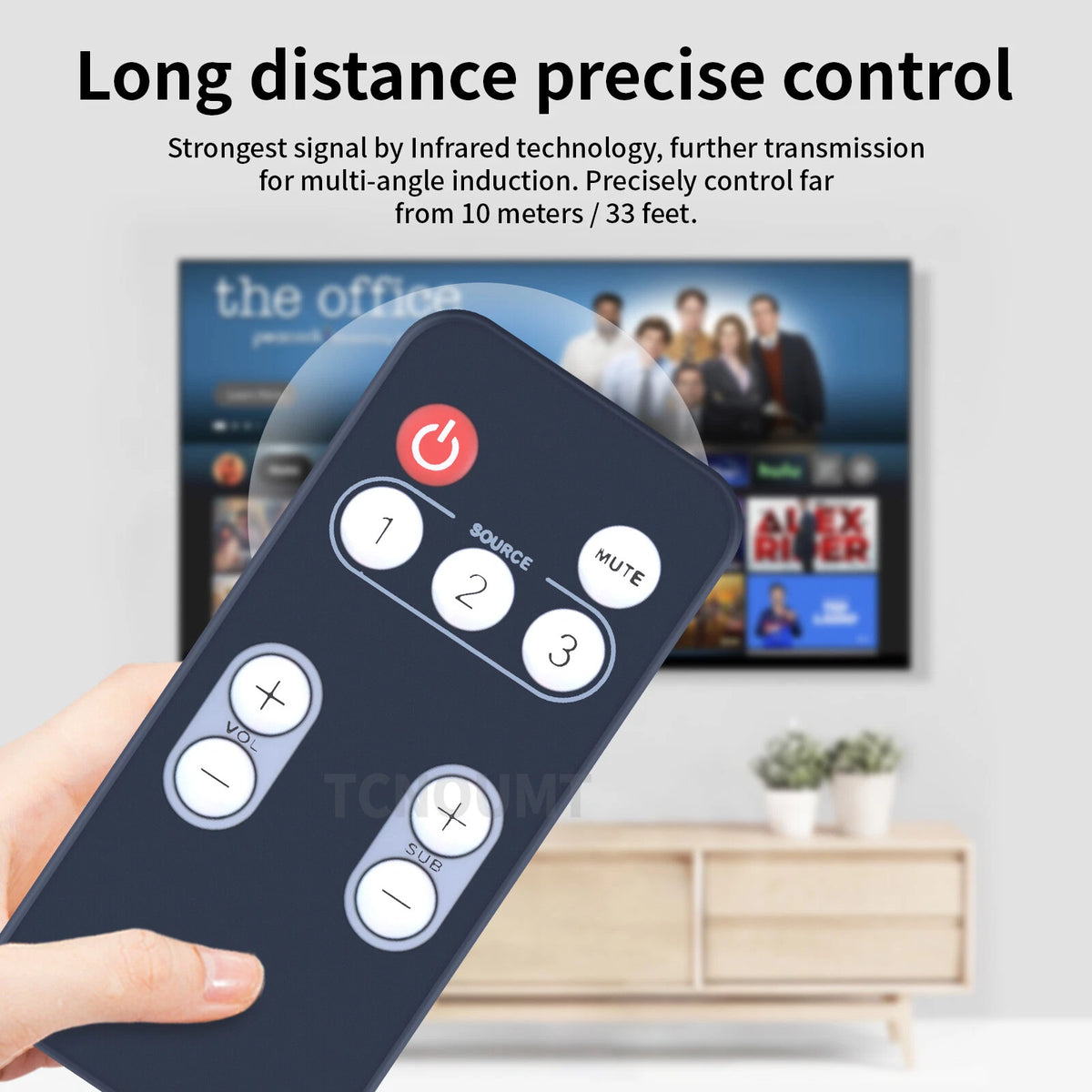 Remote Control For Polk Audio SurroundBar 6000 Instant Home Theater