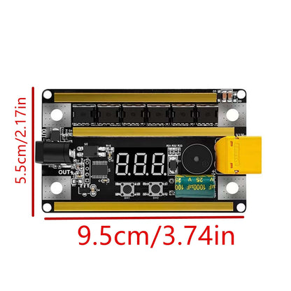 1Set DIY Mini Spot Welder Machine 8-24V Voltmeter Part For 18650 Lithium Battery