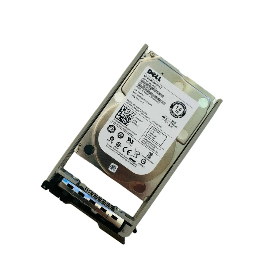 Compatible DELL 09W5WV 1TB 7.2K 6G SFF SAS Hard Drive ST91000640SS With Tray