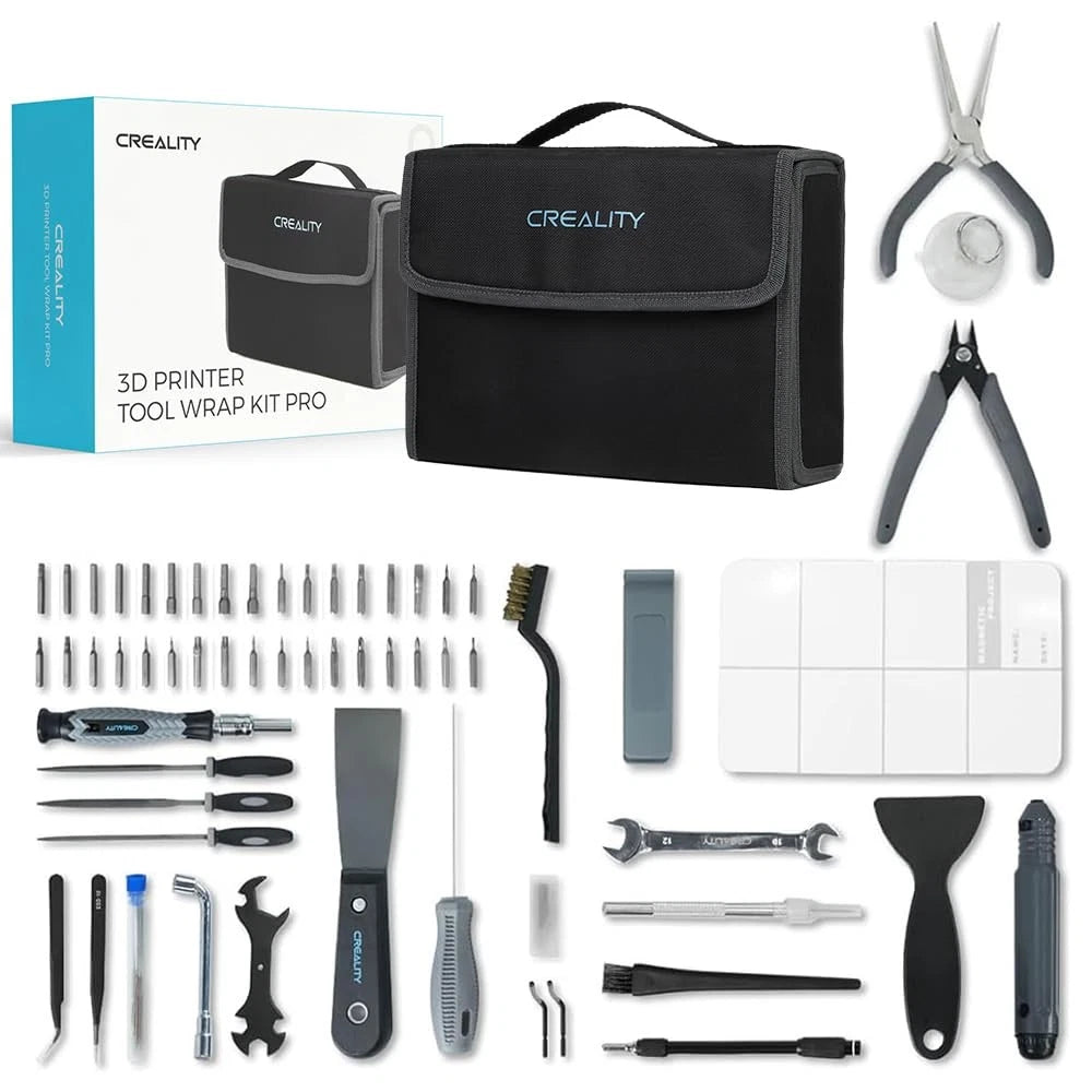 Creality 74 Pcs 3D Printer Tools Kit with Storage Bag, black