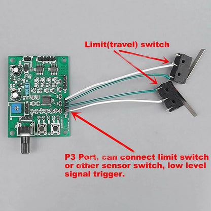 2-PHASE&4-Phase 5-Wire Stepper Motor DC 5v-12v Driver Board Speed Controller