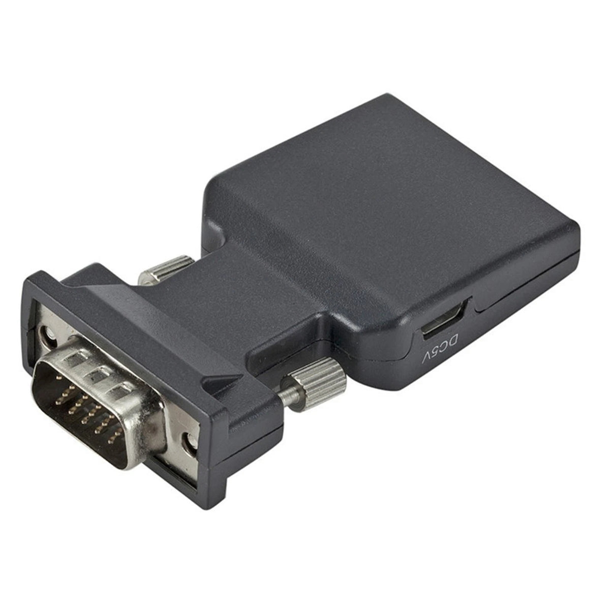 VGA Input To HDMI Output Adapter PC Laptop To HDTV Moniter Projecter Converter F