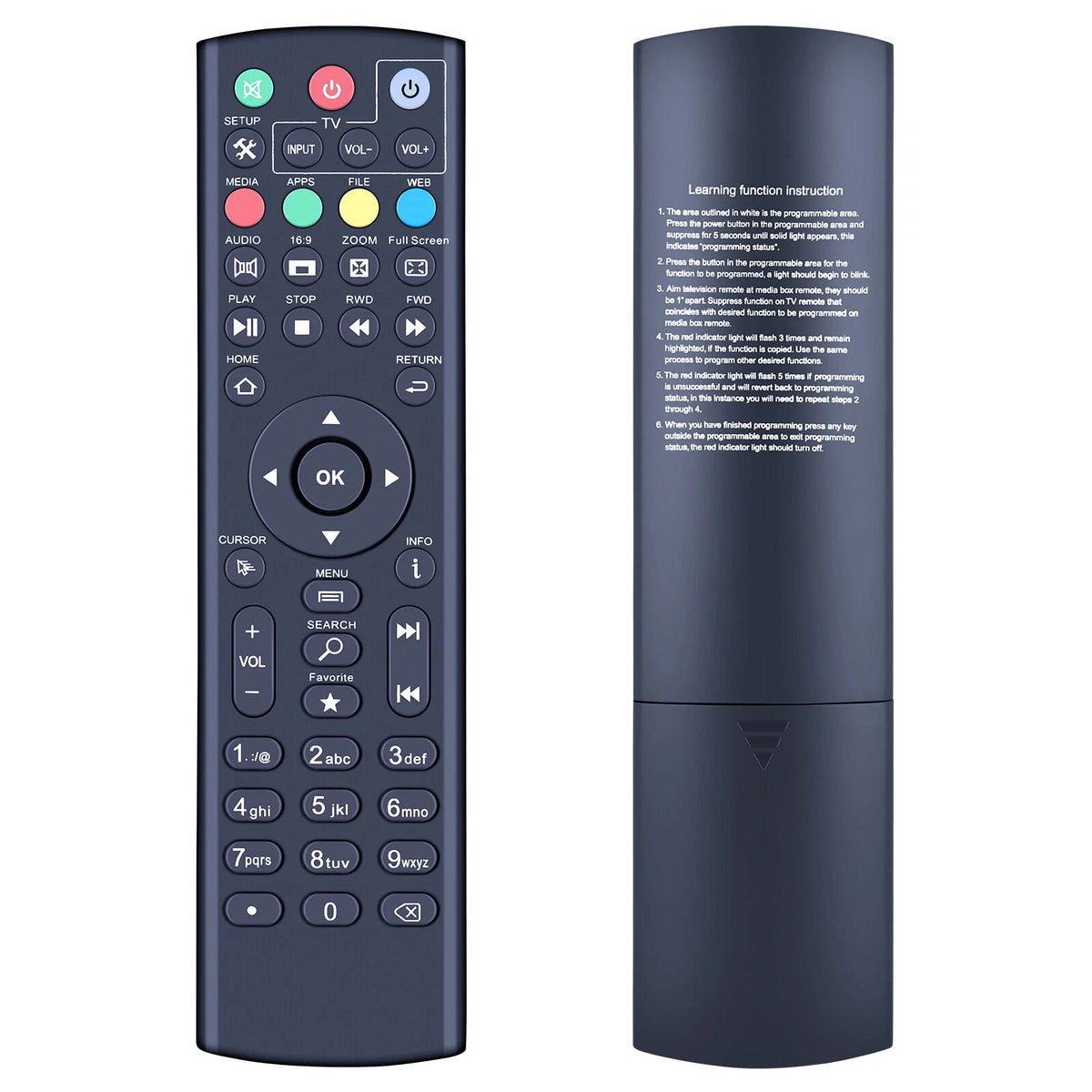 Remote Control For Superbox S1,S2 PRO,S3,S5/S6Max Elite ll Magabox MG4 Max
