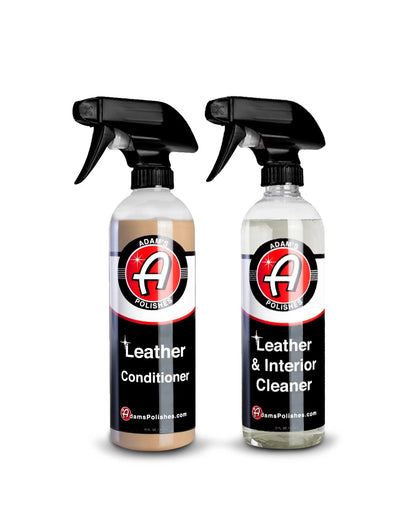 Adam's Polishes Leather Care Kit - Cleaner & 16 Fl Oz (Pack of 2)