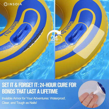 Pool Liner Patch, Air Mattress Repair Kit 120 120ml x 2, 2 x 120 ML / 4.06 oz