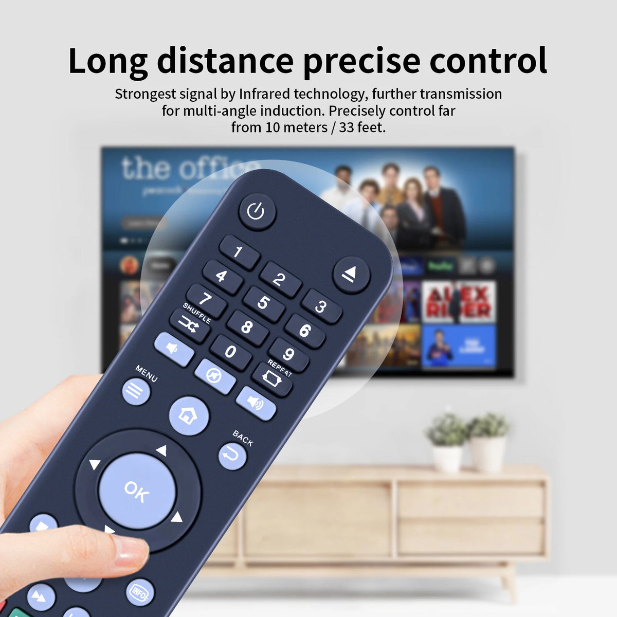 Remote Control For iconbit XDS1003D XDS73D 3D Network Media Player