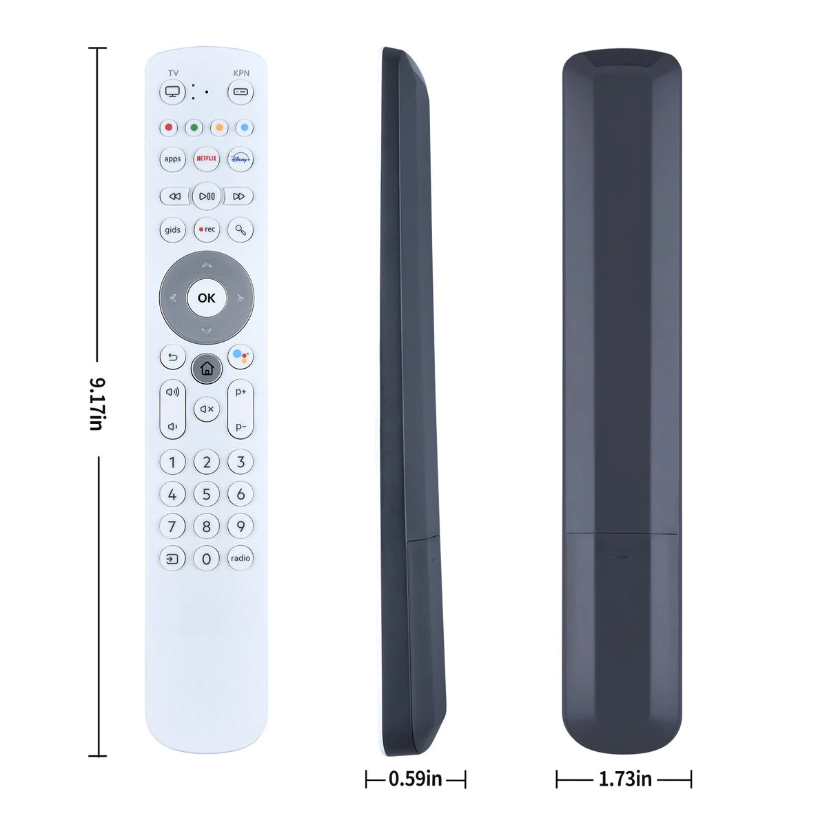 T4HU2115/40K Replacement Remote Control For NOTUS TV