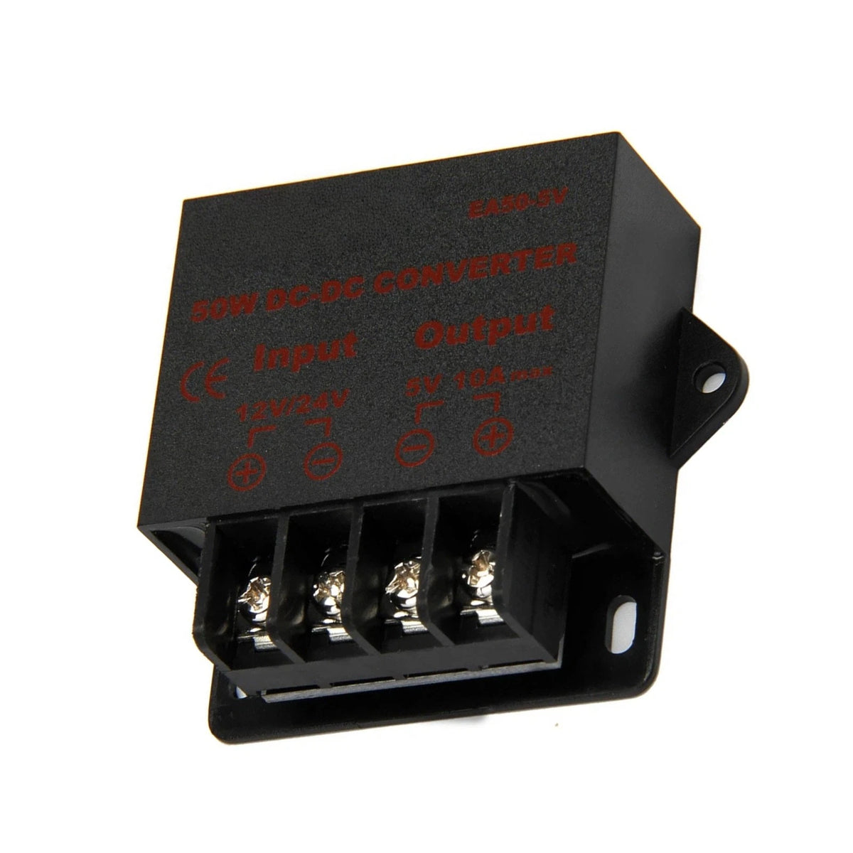 Industrial Voltage Reducer 12V/24V to 5V 10A Waterproof Potting Overheat Proof