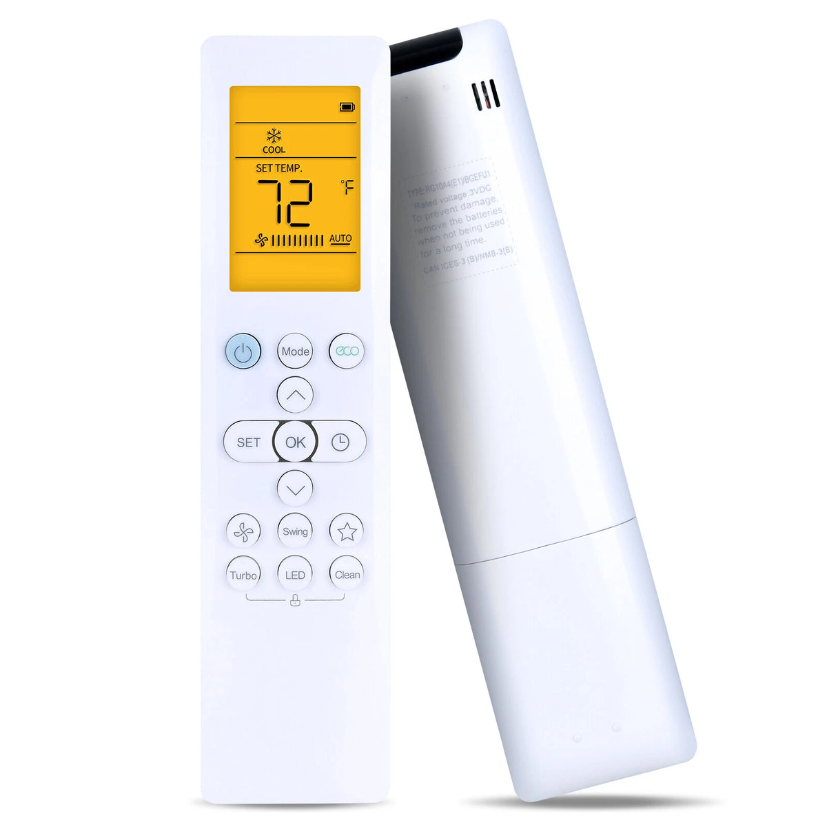 Remote Control For Senville LETO Series Mini Split Air Conditioner
