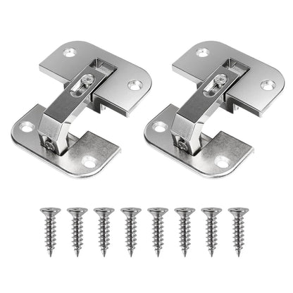 2PCS 343.90.710 Adjustable Concealed Pie Cut Corner Cabinet Hinge Compatible...