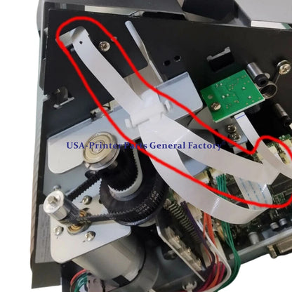 Control Panel LCD Screen Replacement Ribbon Cable Compatible Graphtec CE6000