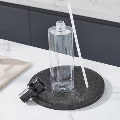 Updated Soap Dispenser Bottle for Kitchen Sink Replacement Transparent