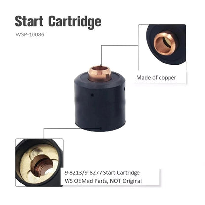 2PCS Start Cartridge #9-8213 High Quality For Cutmaster Series Plasma Cutters