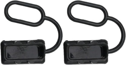 2Pcs 175 Amps Battery Quick Connector Rubber Cover Hard Boot Cap Keep...