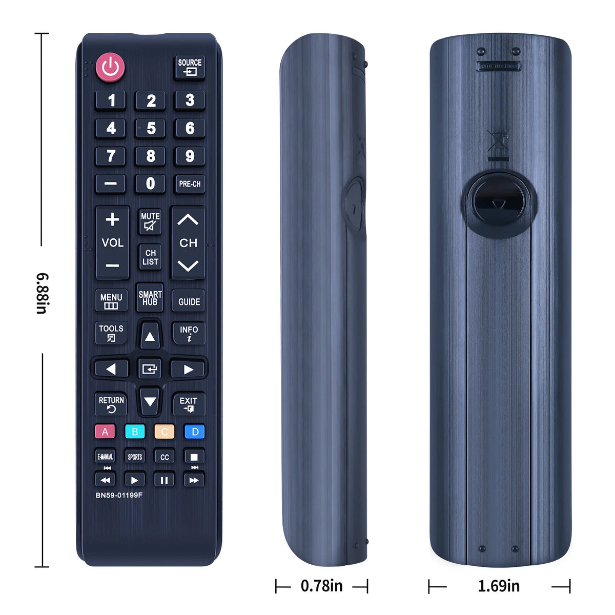 BN59-01199F Remote Control For Samsung TV UN48JU6700 UN55JU6700 UN65JU6700