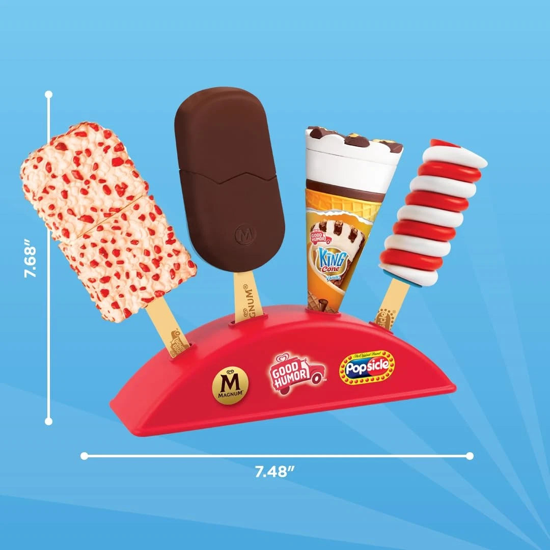 Casdon Official Good Humor, Popsicle & Magnum Ice Cream Stand Toy Child-size