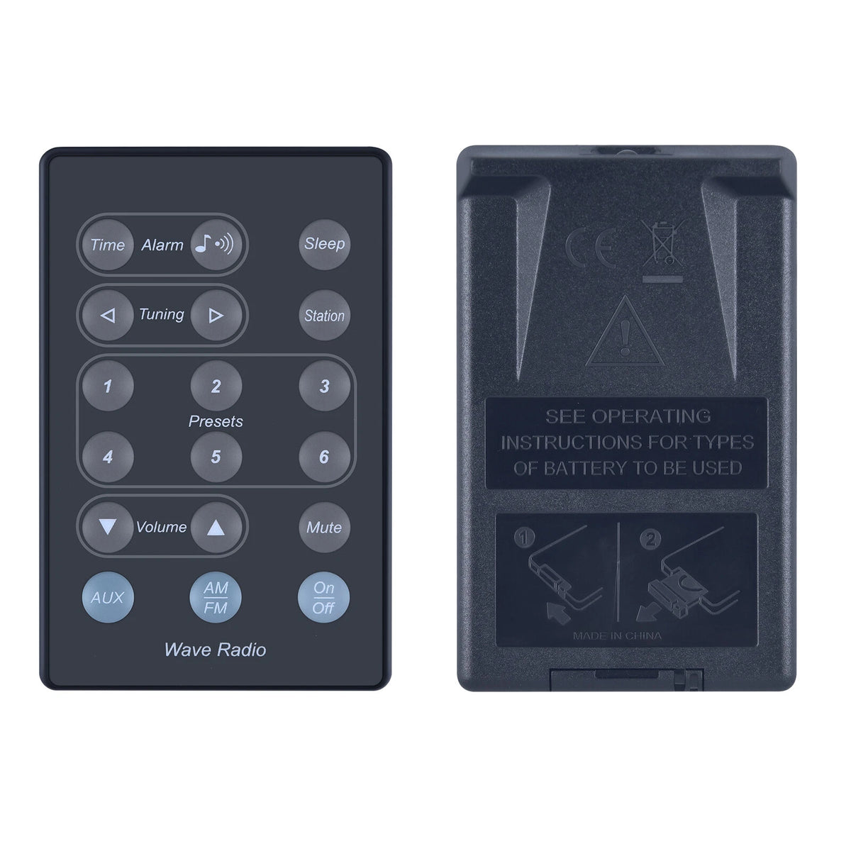 Remote Control For Bose Wave Radio AWR1-1W AWR1-2W AWR113 AWR131