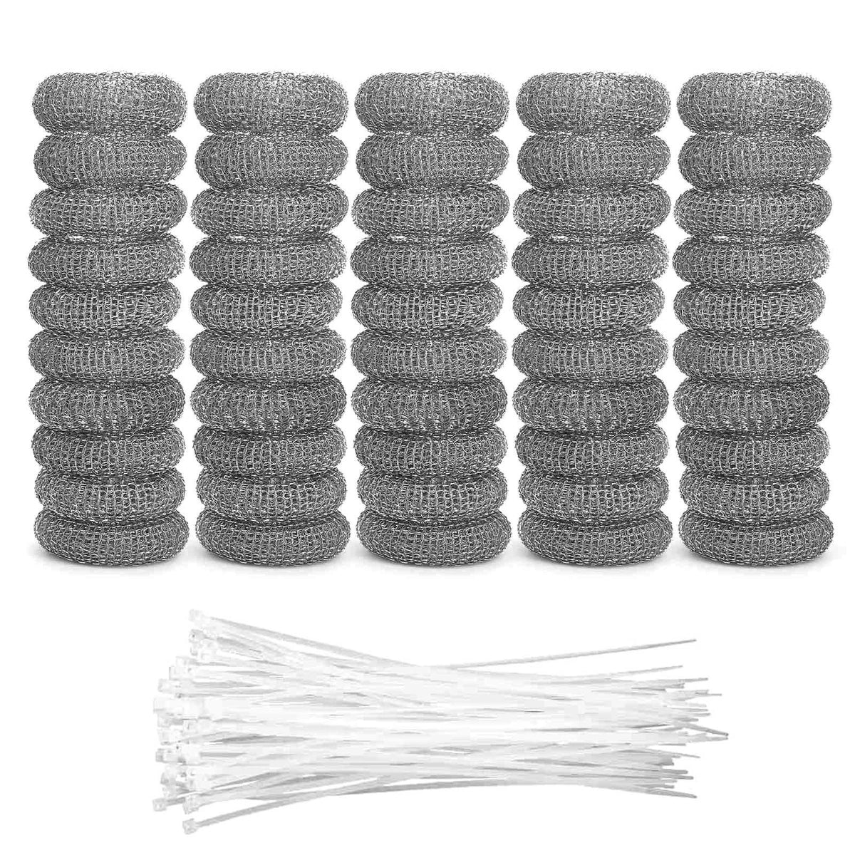 50PCS rust-resistant Washing Machine Drain Filters With Easy installation