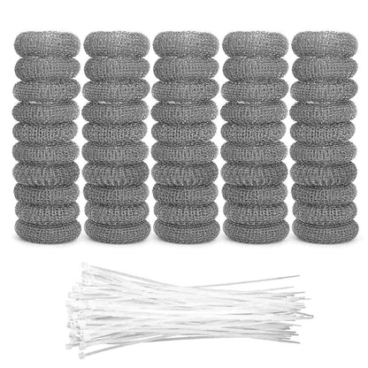 50PCS rust-resistant Washing Machine Drain Filters With Easy installation
