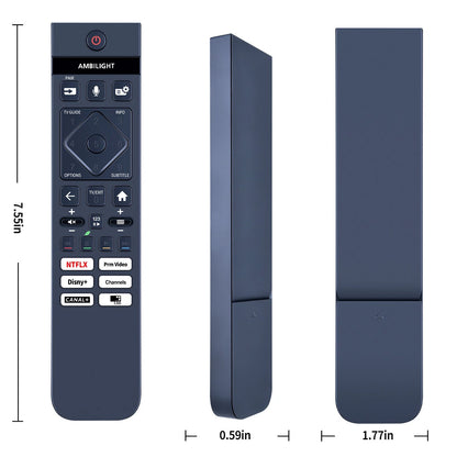 Replacement Remote Control For Philips 398GM10BEPHNF000SY CY24F25GP No Voice