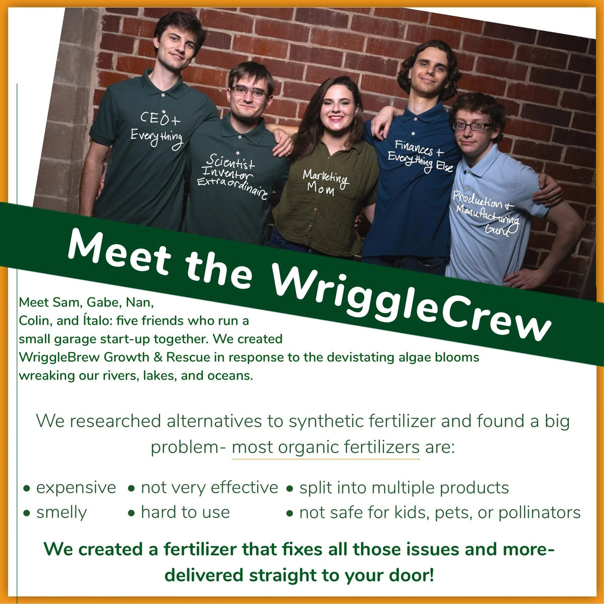 Wrigglebrew Organic Liquid Fertilizer Concentrate from Worm 16 Fluid Ounces